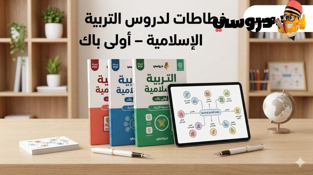 خطاطات لدروس التربية الاسلامية اولى باك
