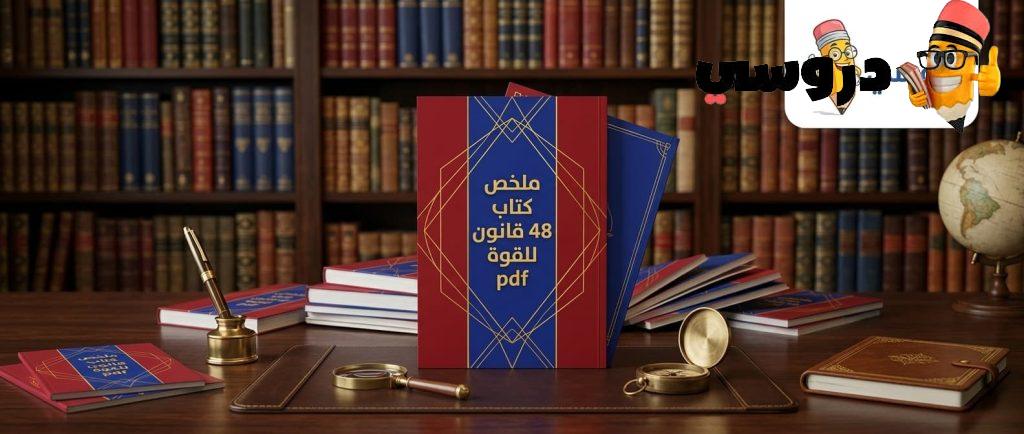 ملخص كتاب 48 قانون للقوه pdf