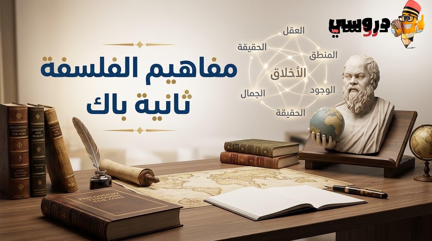 مفاهيم الفلسفة ثانية باك 